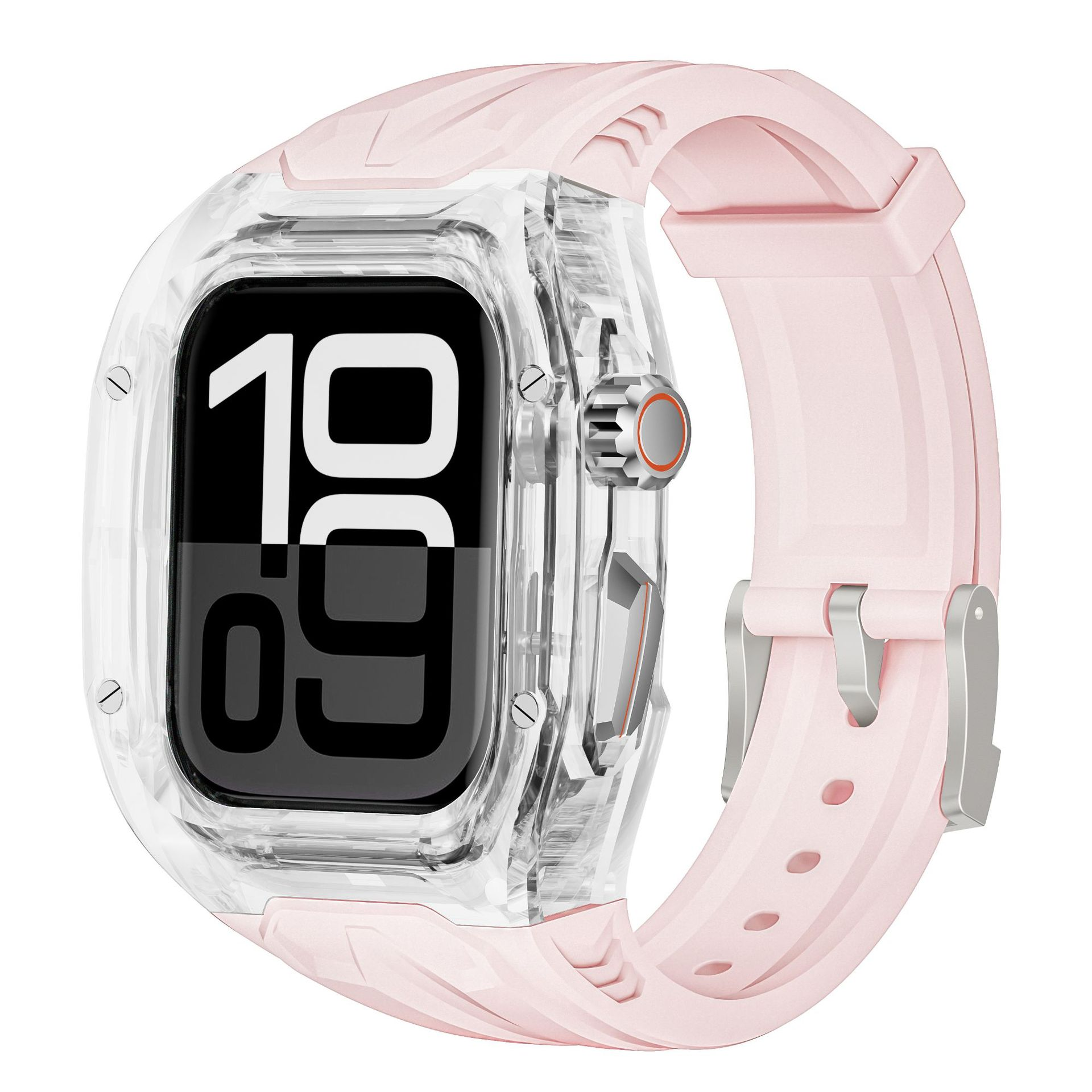 Rugged Band & Case for Apple Watch Ultra 3/2/1 Series 11-4 SE | Shockproof Sport Strap