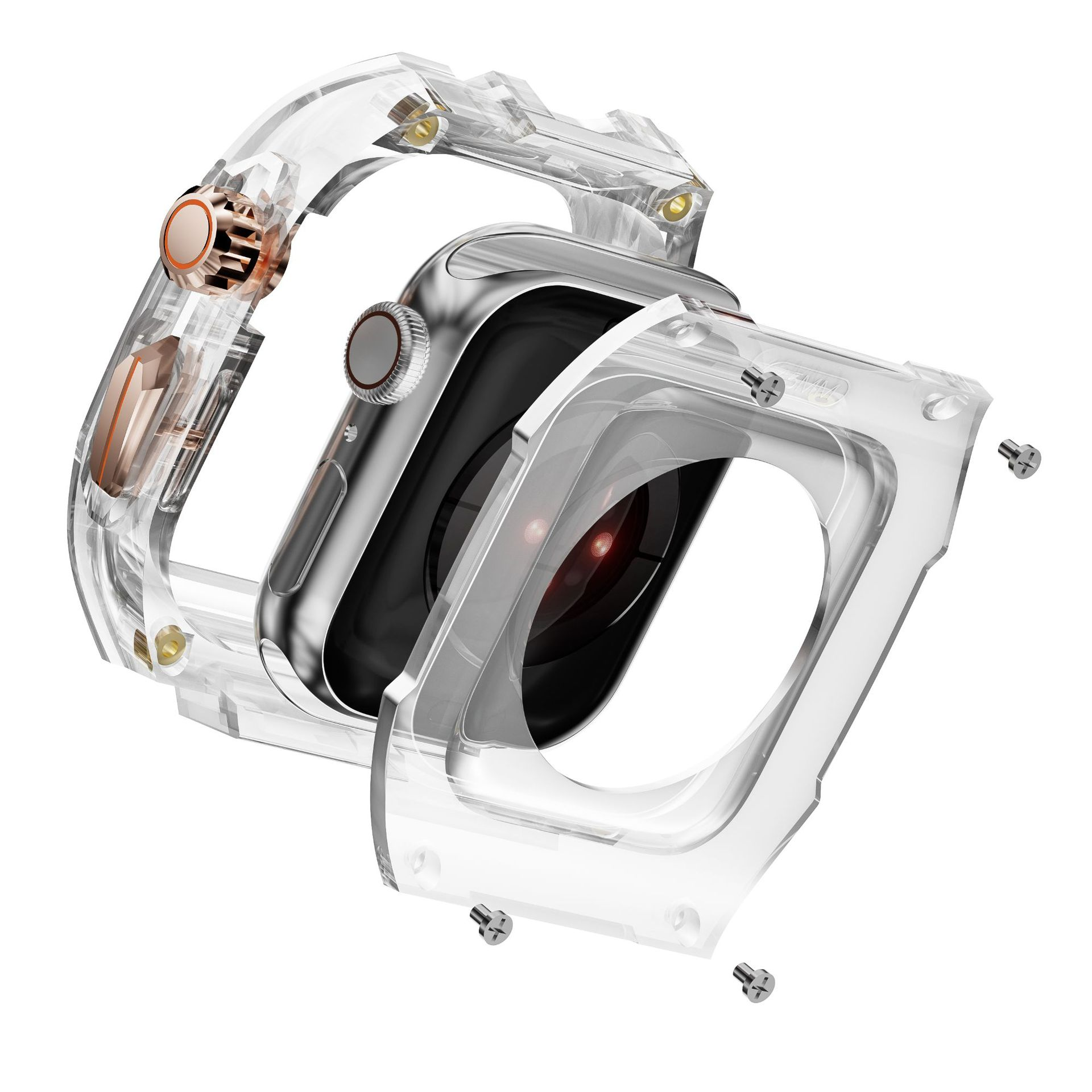 Rugged Band & Case for Apple Watch Ultra 3/2/1 Series 11-4 SE | Shockproof Sport Strap